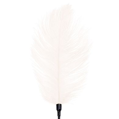 Щекоталка со страусиным пером Art of Sex - Feather Tickler, цвет Белый