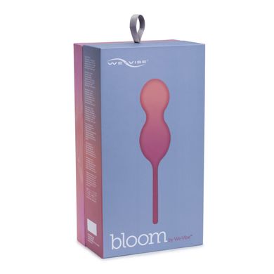 Смарт вагинальные шарики с вибрацией We-Vibe Bloom, диаметр 3,3 см, масса 45, 65, 80 г