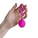 Вагинальные шарики Adrien Lastic Geisha Lastic Balls Mía Magenta (L), диаметр 4 см, масса 42 г, Пурпурно-красный